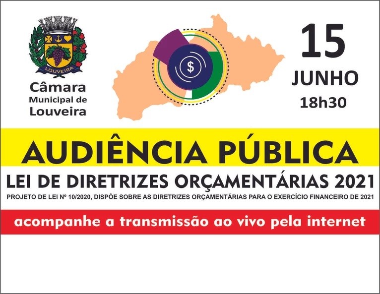 Diretrizes do Orçamento 2021 é tema de audiência pública
