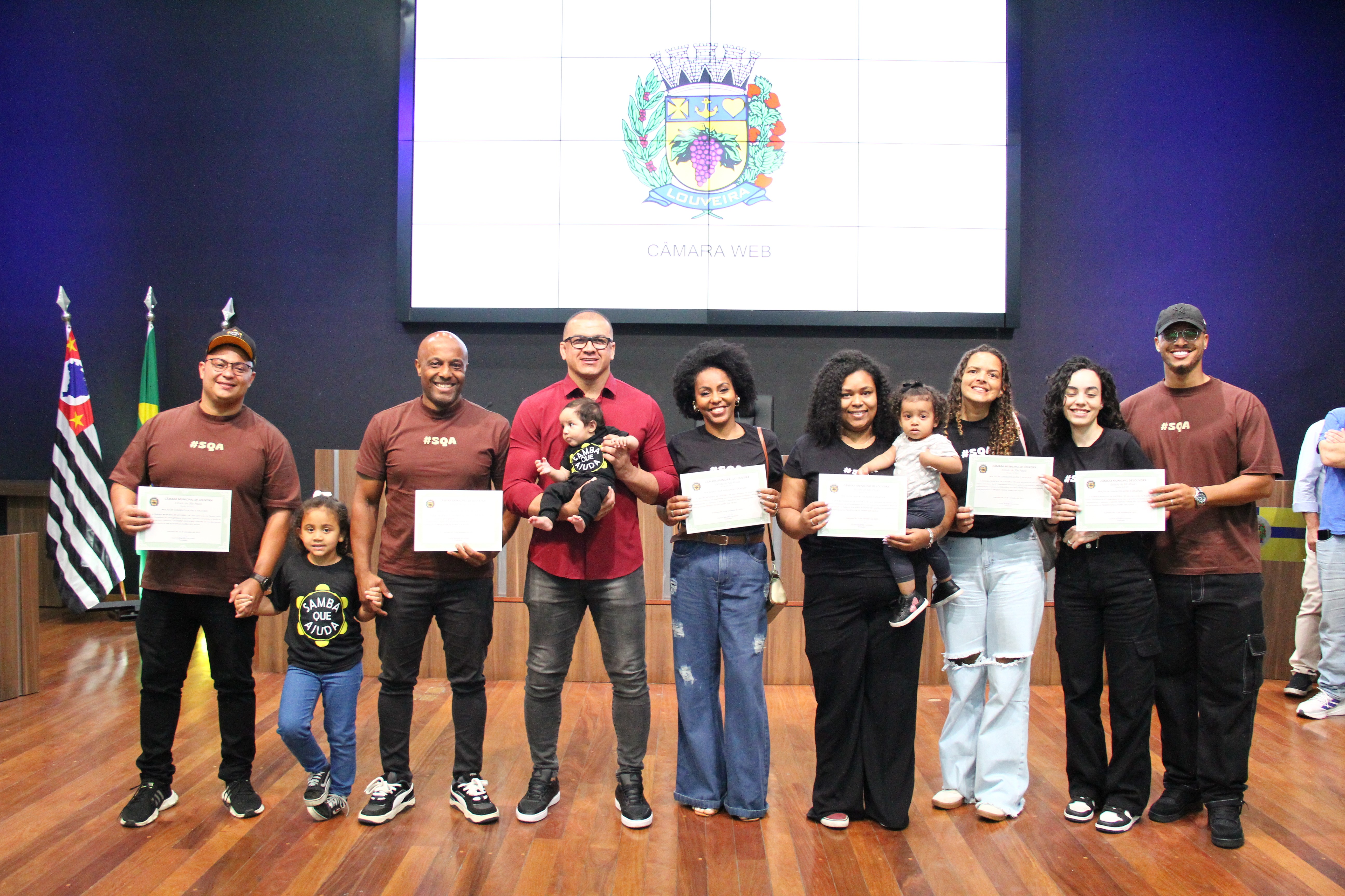 Projeto Samba que Ajuda é reconhecido pela Câmara