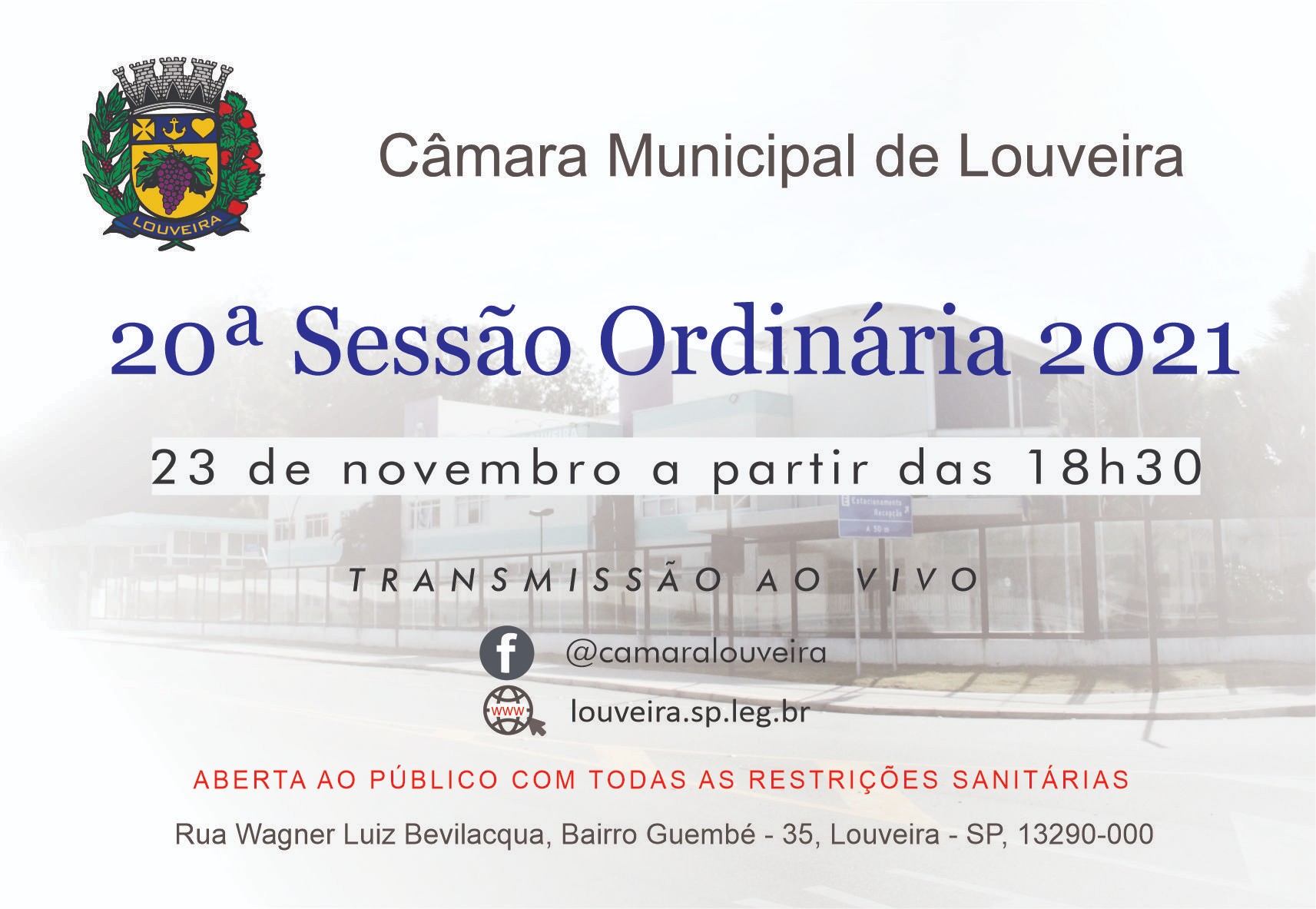 20ª Sessão Ordinária