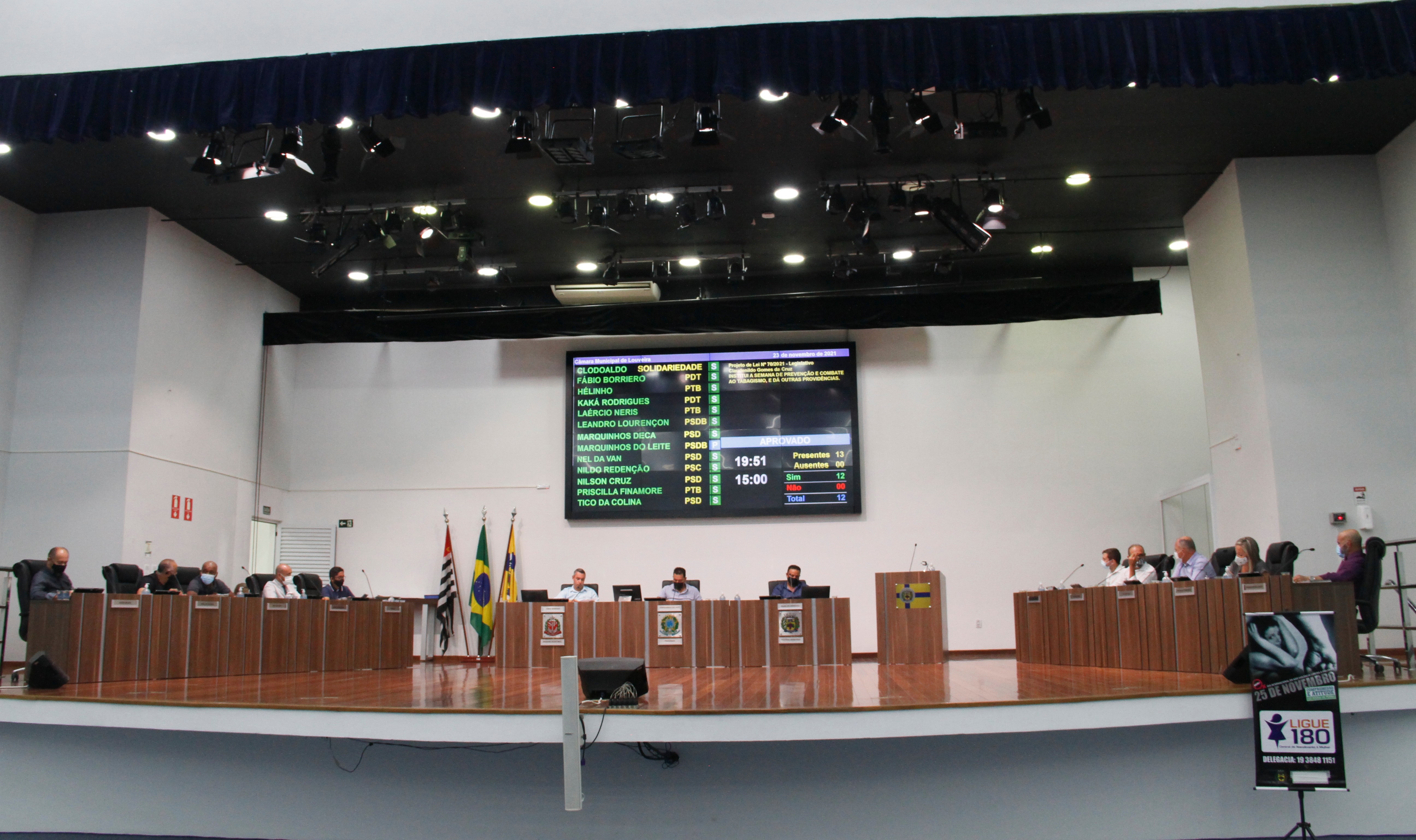 Semana antitabagismo é aprovada pelos vereadores louveirenses