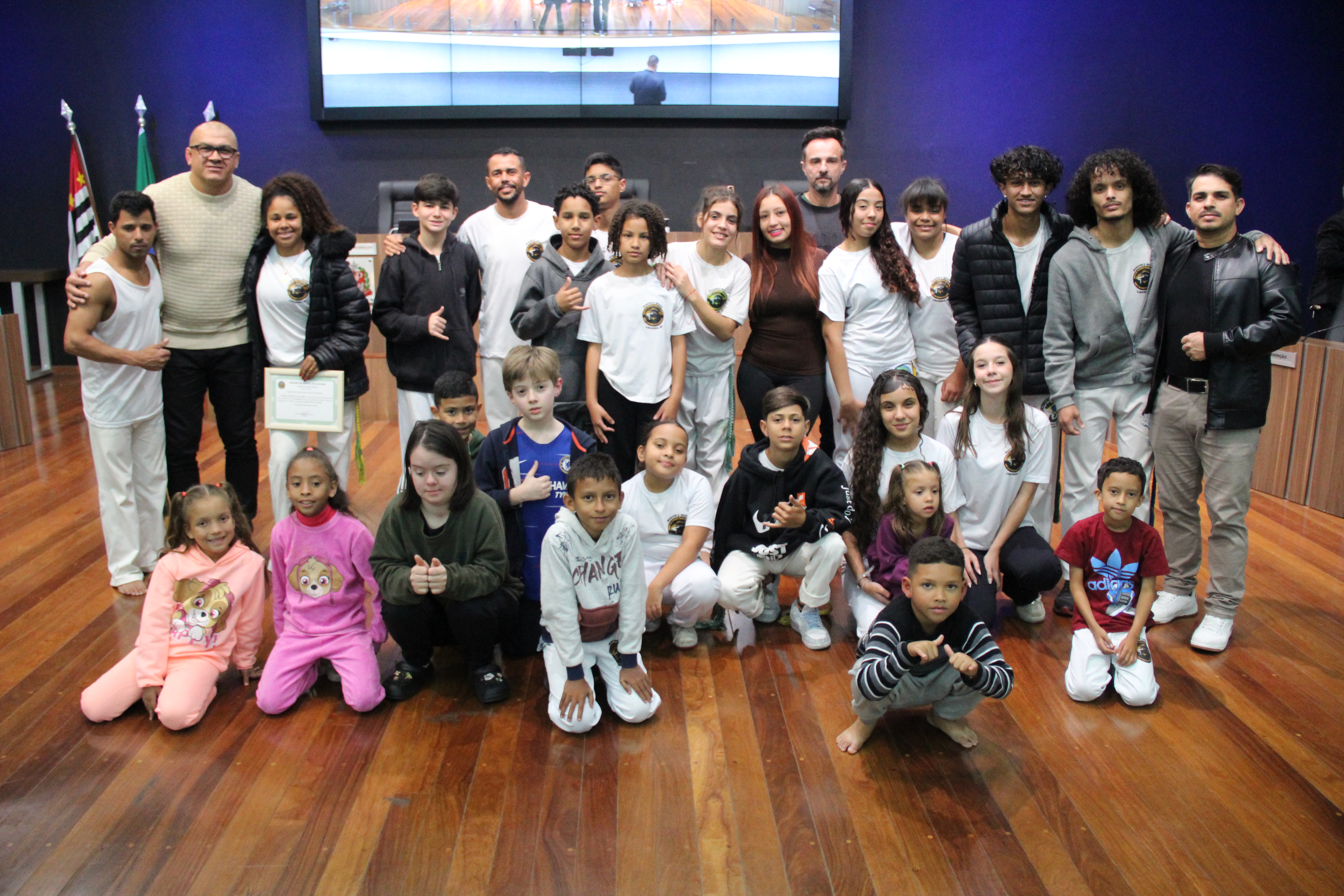 Câmara aprova moção em homenagem ao Grupo de Capoeira Filhos do Sagrado