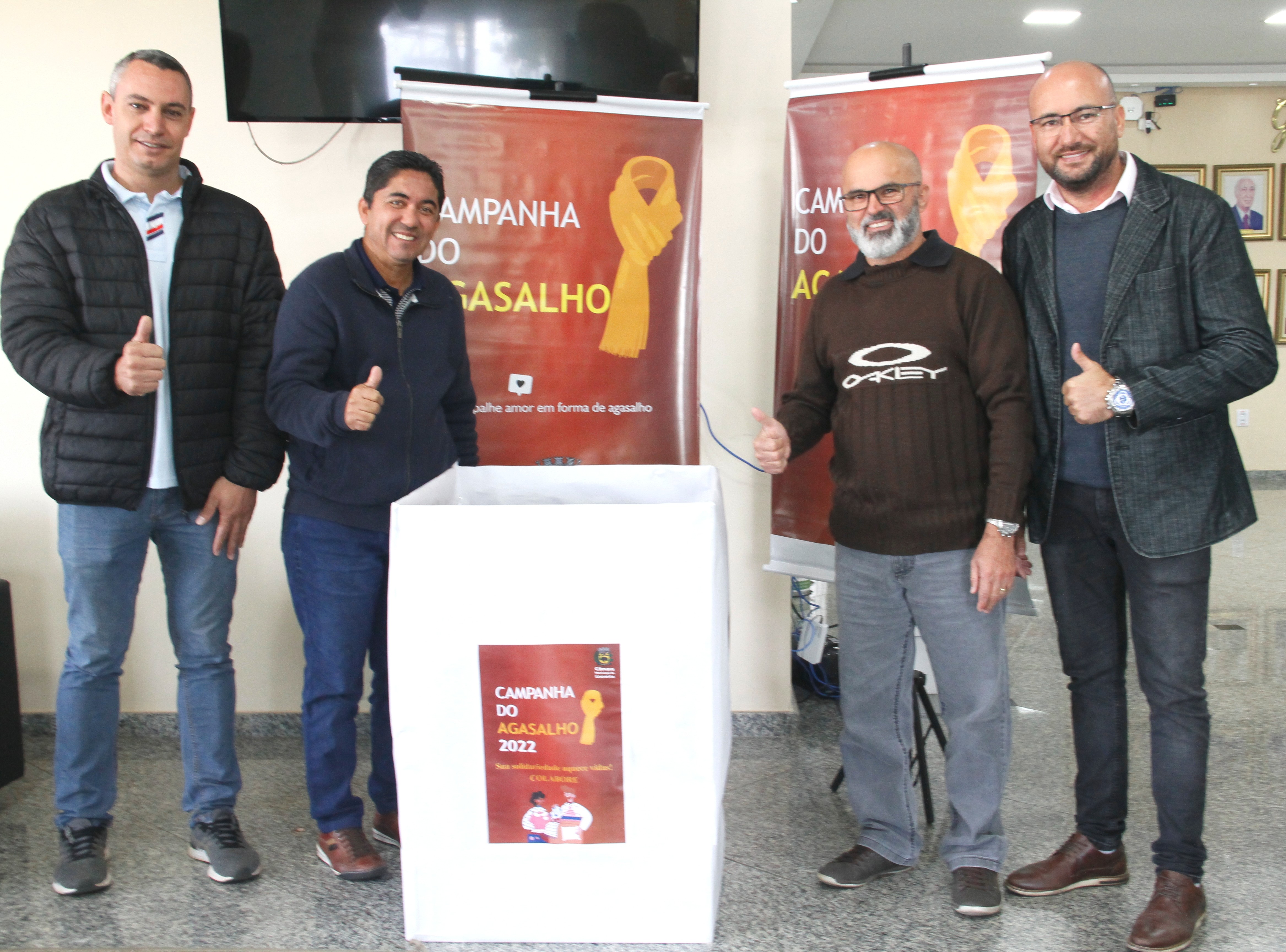 Câmara inicia Campanha do Agasalho 2022