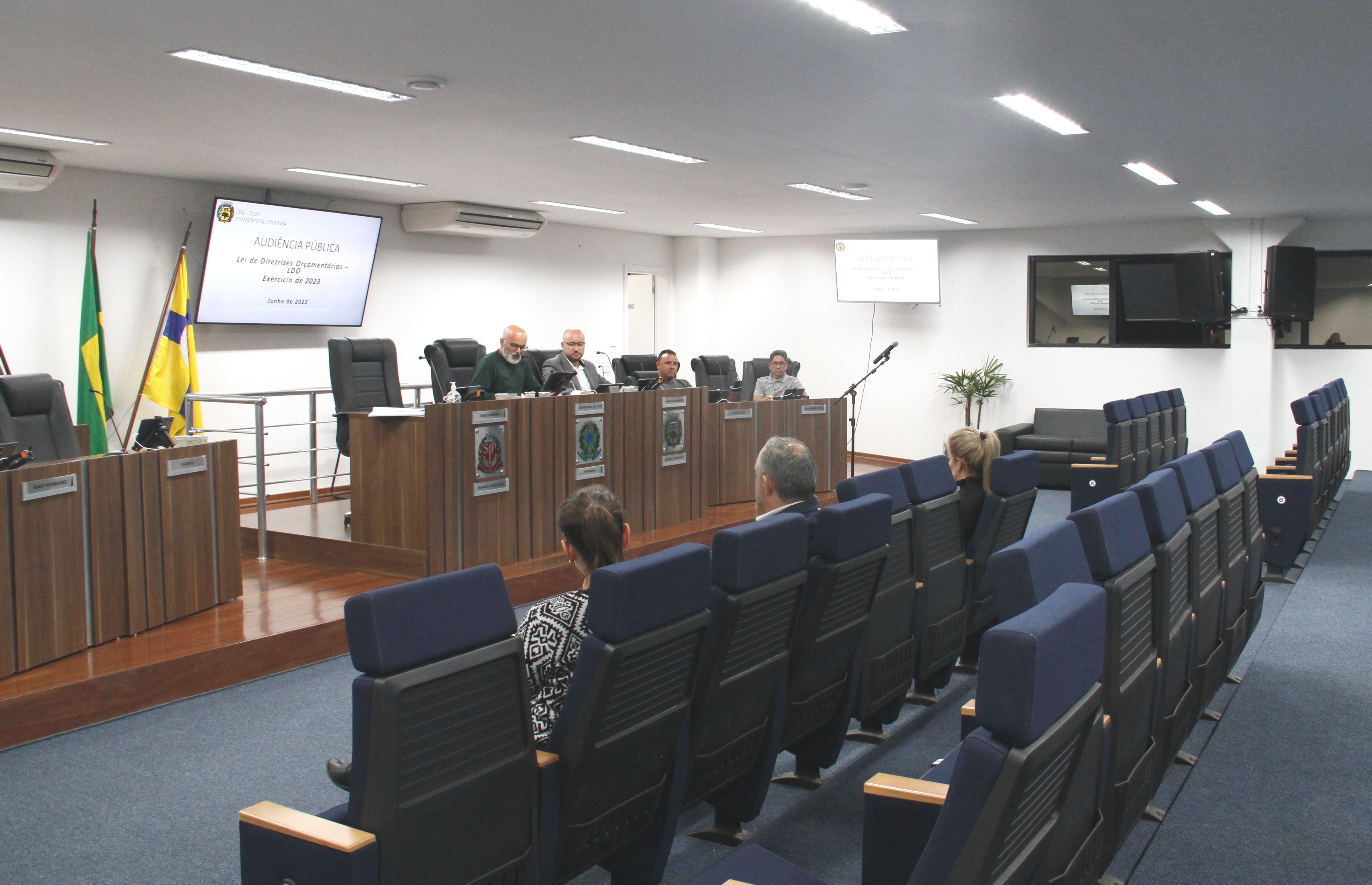 Vereadores participam de audiência pública sobre LDO 2023