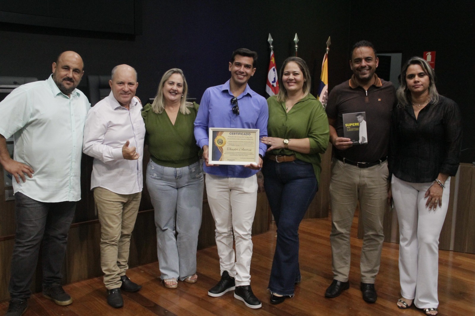 Exemplo de superação se destaca durante sessão da Câmara